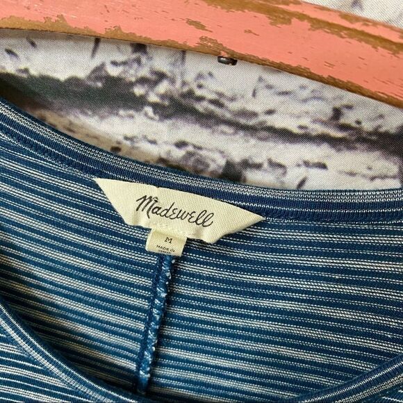 Madewell Highpoint Tank Dress in Fairbury Stripe - Picture 9 of 9